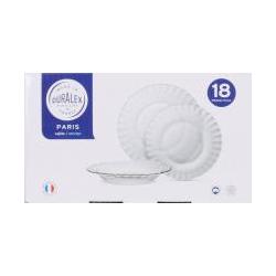 Duralex Lys Ensemble Vaisselle 18 Pièces Ambre Duralex Lys Ensemble Vaisselle 18 Pièces Ambre