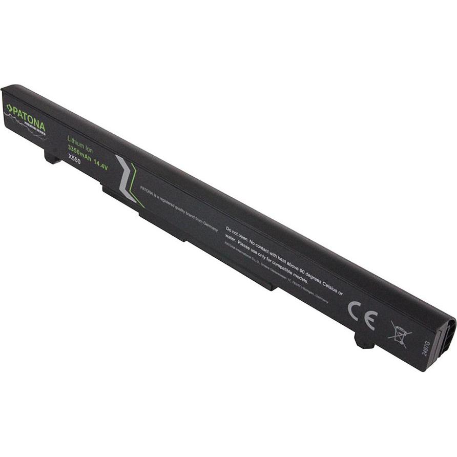 Patona Pile Premium (4 cabines, 3350 mAh), Batterie pour notebook, Noir