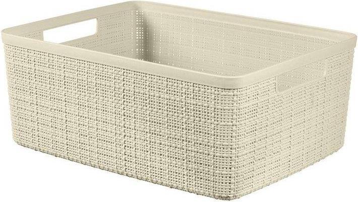 Image du produit Curver PANIER JUTE BLANC 245370 5L (20 cm, 1x)