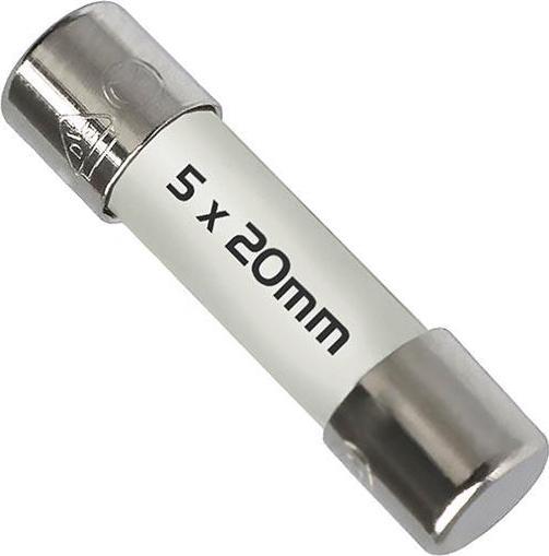 Immagine prodotto Velleman Set di fusibili in ceramica - 5 x 20 mm - 500 mA e 10 A - 600V (0.50 A)