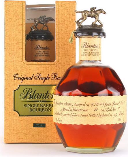 Image du produit Blanton's Single Barrel (Bourbon, 1 x 70 cl)