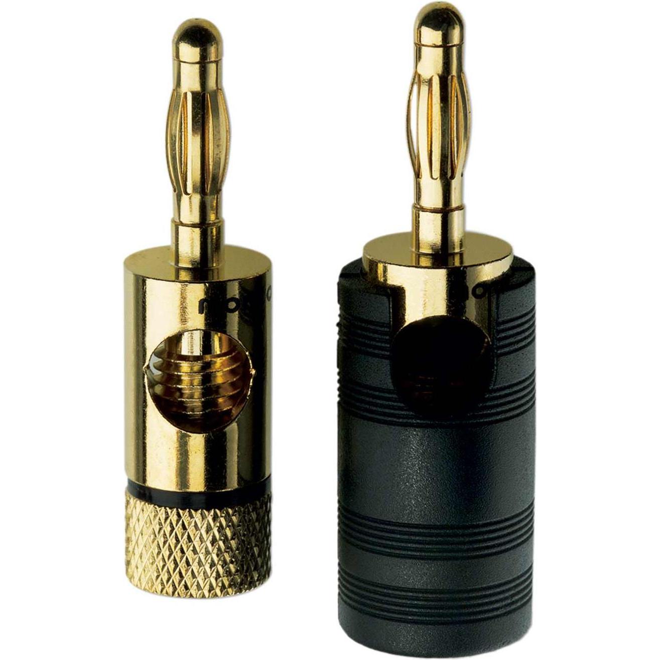 Inakustik Premium Banana Multi Contact (4er Set) (4.4mm (Bantam)), Audio Kabel