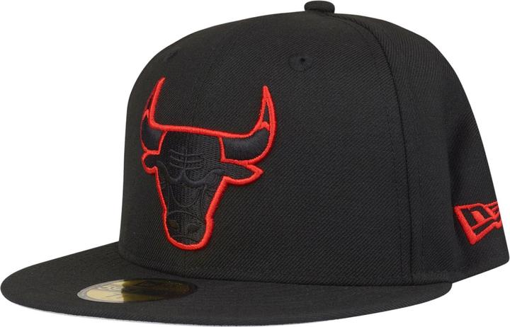 Actual product image New Era 59Fifty Fitted Cap - OUTLINE Chicago Bulls noir (7 1/2)