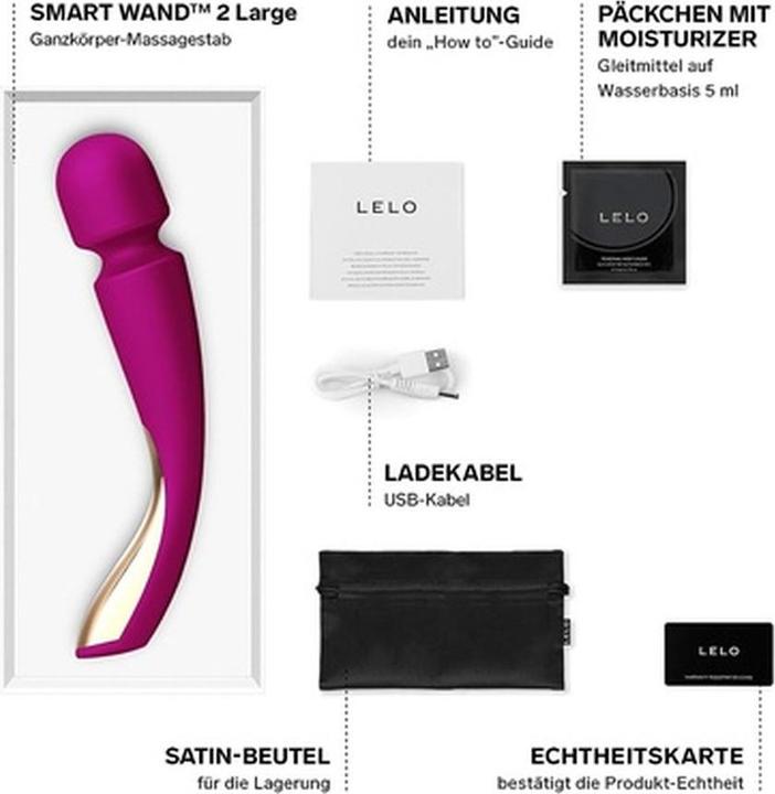Actual product image LELO Smart Wand 2 Large