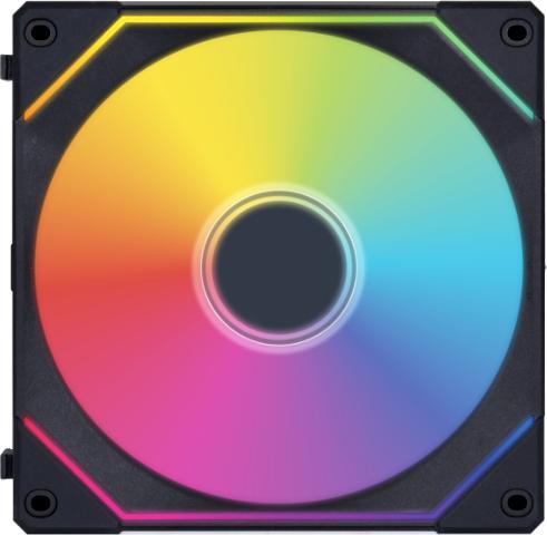 Productafbeelding Lian-Li UNI FAN SL-INF 120 ARGB Reverse Blade PWM Lüfter, 3er Pack inkl. Controller - 120mm, schwarz (120 mm, 3 x)