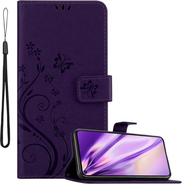 Floral dark purple