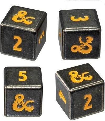 Immagine prodotto Ultra Pro Set di dadi D6 Heavy Metal Realmspace per Dungeons Dragons