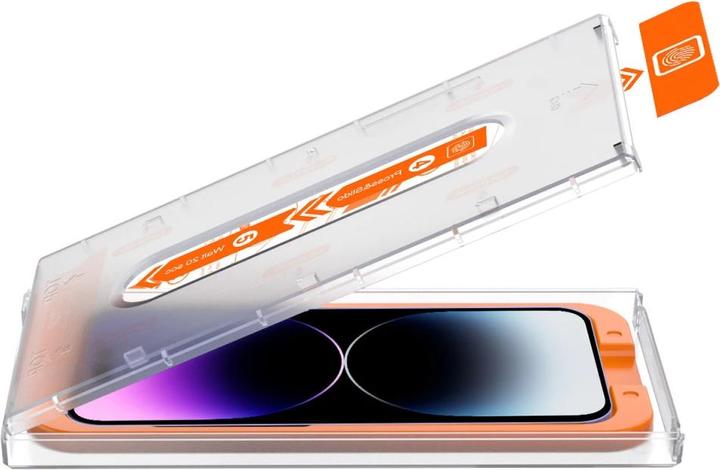 Produktbild Mobile Origin Privacy Screenwith easy applicator, 2 pack (2 Stk., Apple iPhone 15 Pro)