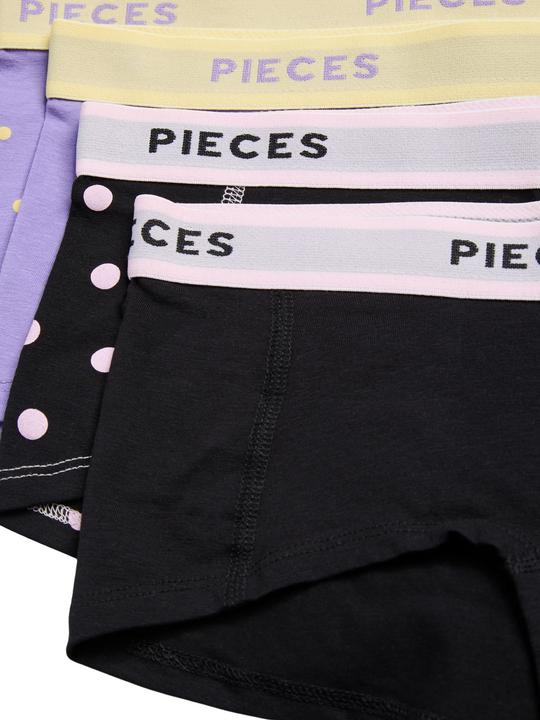 Produktbild Pieces PCLOGO LADY DOT 4er-Pack Boxershorts (XS, 4er Pack)