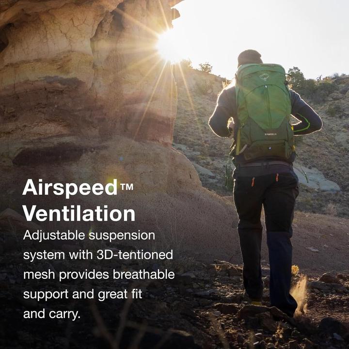 Actual product image Osprey Stratos 34 (34 l)