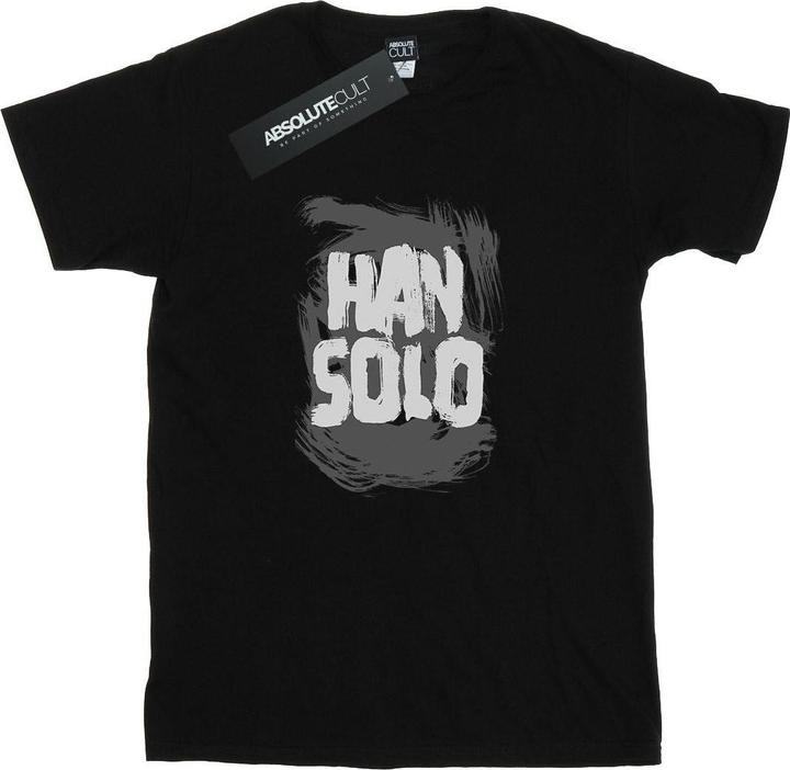 Immagine prodotto Star Wars Han Solo Text Maglietta Uomo (L)