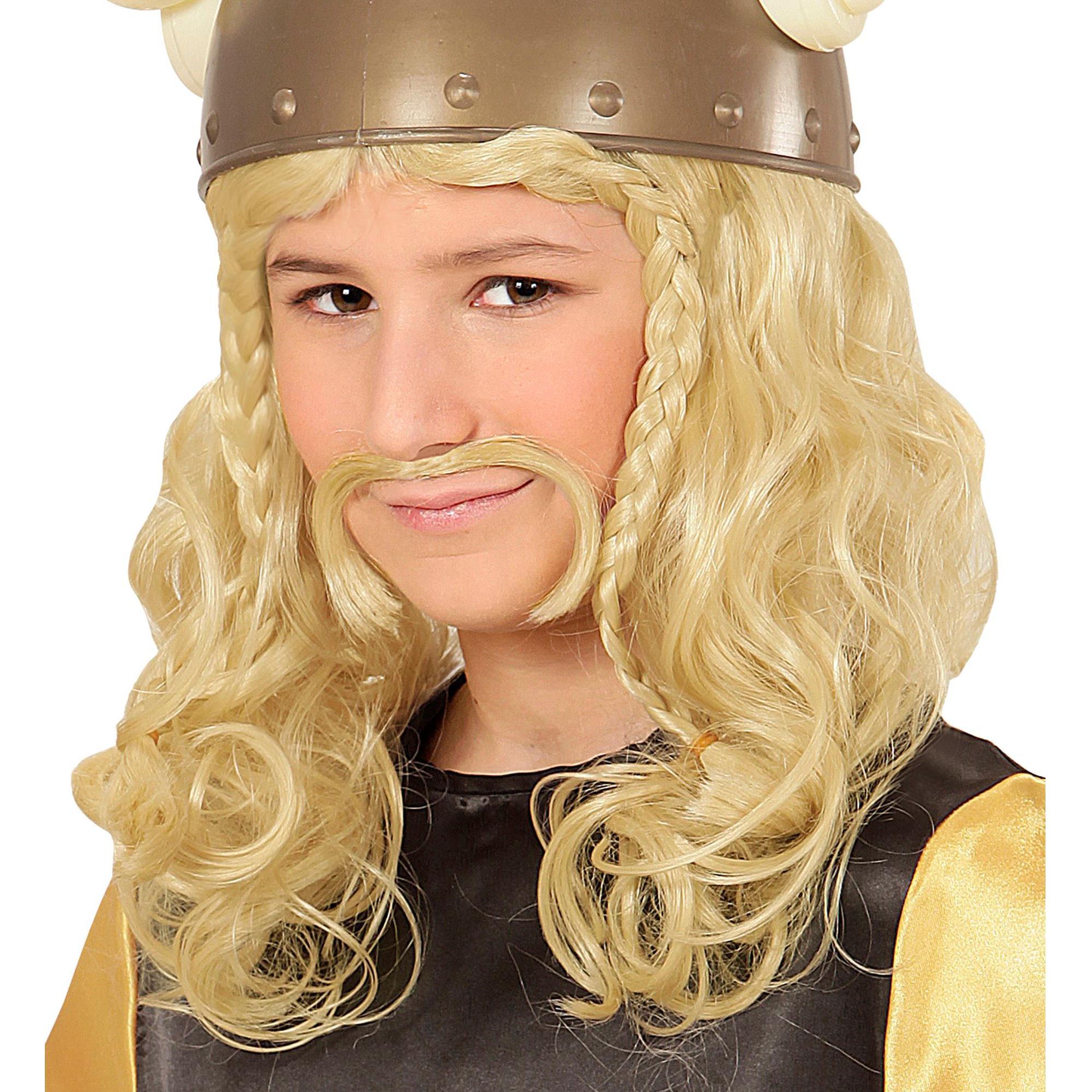 Thumbnail - Widmann Kinderperücke Wikinger: mit Schnauz