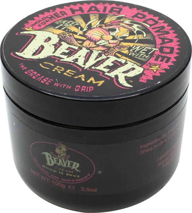 Actual product image Cock Grease Beaver Oil Base Pomade 100g (Hair pomade)