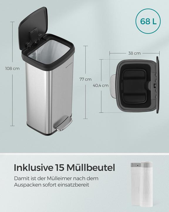 Actual product image Songmics Mia (68 l)