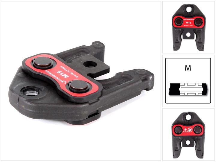 Produktbild Rothenberger Pressbacke Presszange Standard M15 015102X ) für ROMAX 4000 / Akku Press ACC etc