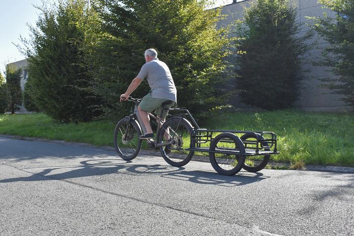 Produktbild BuzzRack Faltbarer Fahrradanhänger Sattelstütze