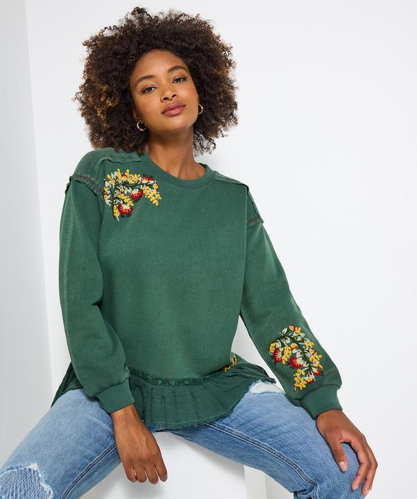 Produktbild Joe Browns Embroidered Hem Sweatshirt (46)