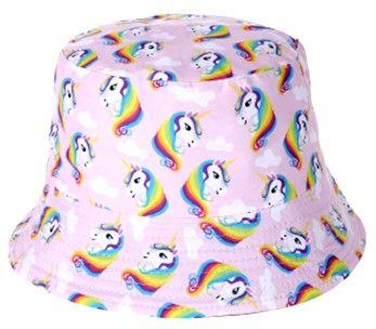 PS Warehouse Kids fishing hat - Bucket Hat - Unicorn