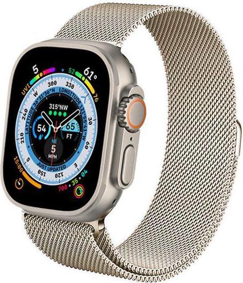 Actual product image Crong Milano Steel - Stainless Steel Bracelet for Apple Watch 38 (Stainless steel)
