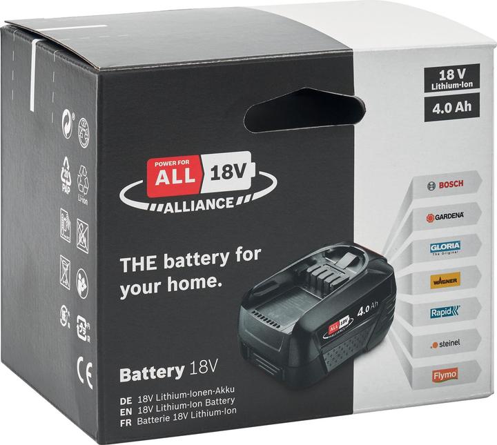 Produktbild Rapid Power for All Alliance Akku 18V 4,0Ah PBA (18 V)