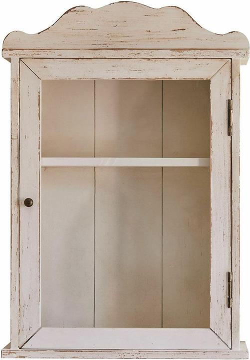 Loberon Wandschrank Sandrine antikweiss (35, B, H, T 50, 18 cm)