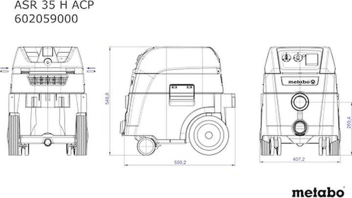 Immagine prodotto Metabo ASR 35 H ACP (Aspirapolvere a umido e a secco)