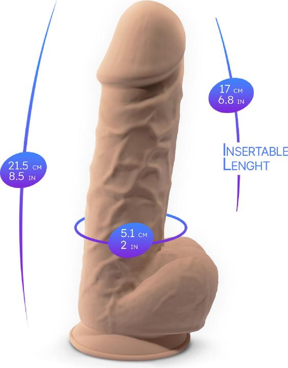 Image du produit Silexd Godemiché en silicone de première qualité