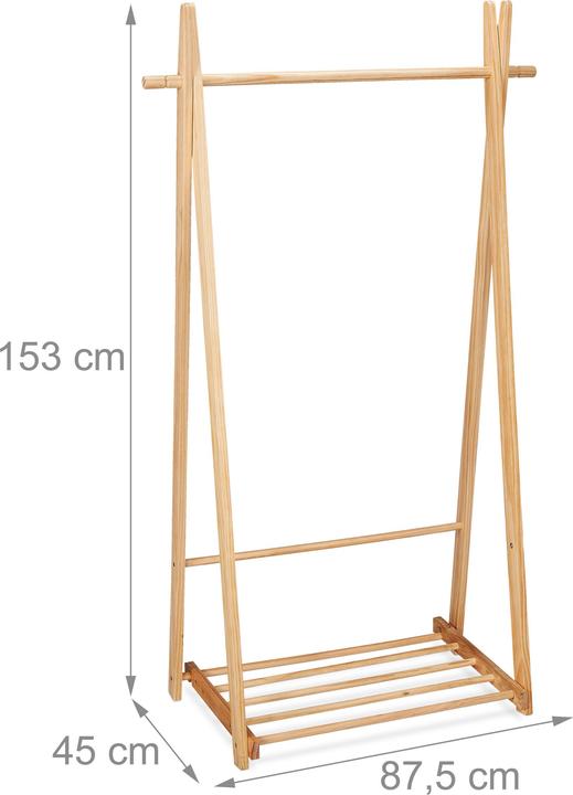 Actual product image Relaxdays Kleiderständer