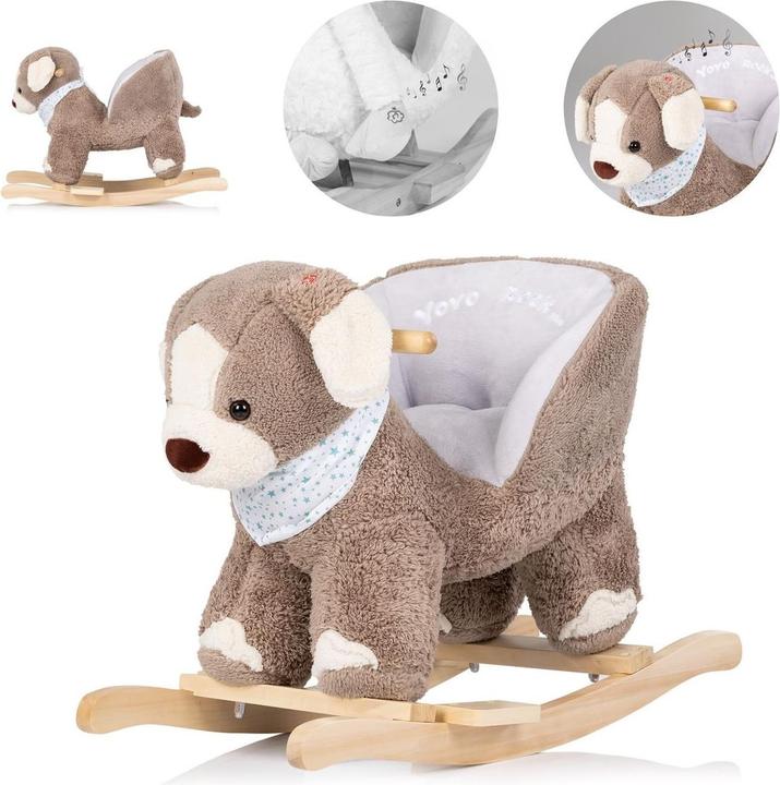 Chipolino Schaukelhund mit Stuhl / ab 10 Monaten
