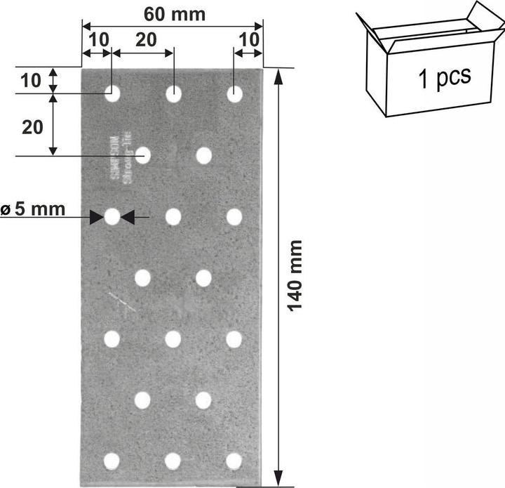 Image du produit Simpson Sst Plaque perforée (1 pcs)
