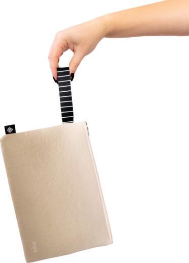 Actual product image Arpe Toiletry bag L sand cream