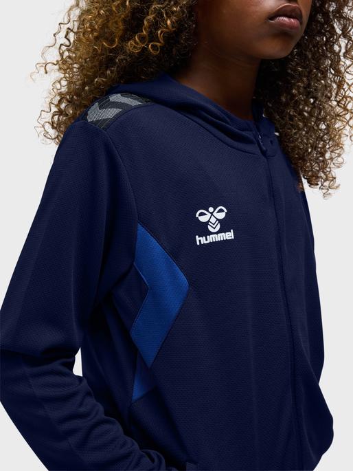 Actual product image hummel Hmlauthentic Pl Zip Hoodie Kids (116)