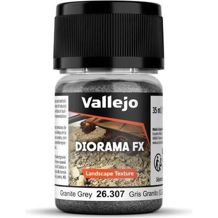 Wittmax, Colore + Vernice per fai da te, Diorama FX Granite grey 0,2-0,6mm, 35ml (35 ml)