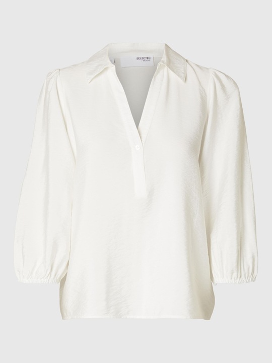 Selected Femme V-Ausschnitt Bluse