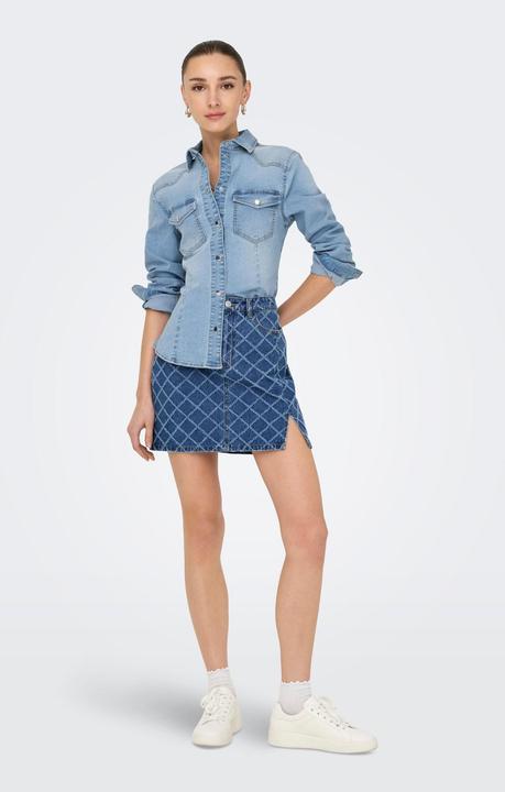 Actual product image JdY JDYEMILIE Denim Kurzer Rock Jeansrock (XL)