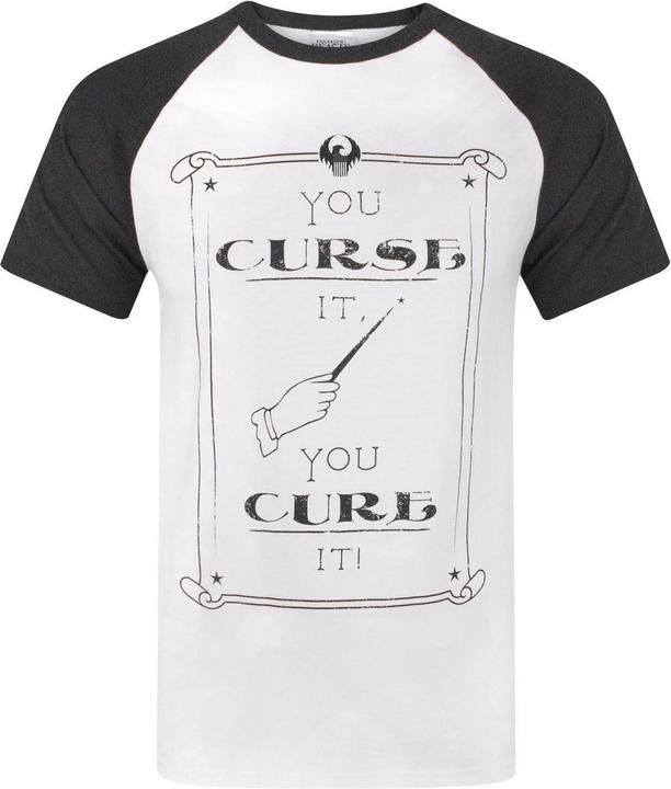 Produktbild Universal Textiles RaglanTShirt Curse It Cure It (S)