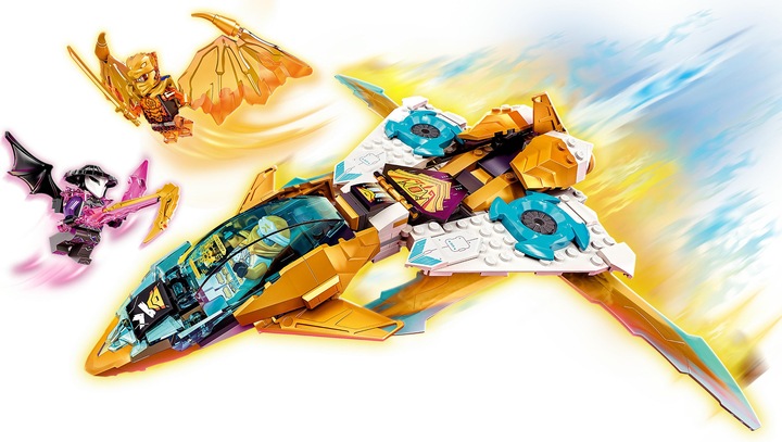 Produktbild LEGO Zanes Golddrachen-Jet (71770, LEGO Ninjago)