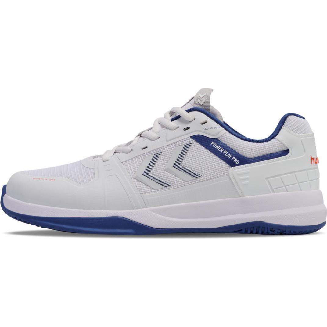 hummel, Herren, Hallenschuhe, Power Play Pro (40), Weiss