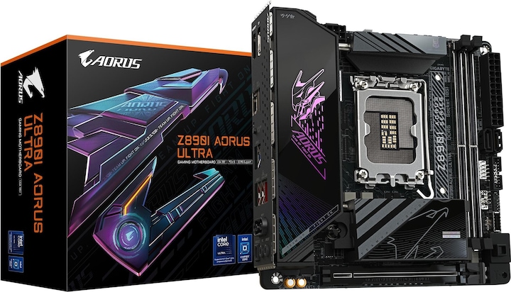 Actual product image Gigabyte Z890I AORUS ULTRA (LGA 1851, Intel Z890, Mini-ITX)