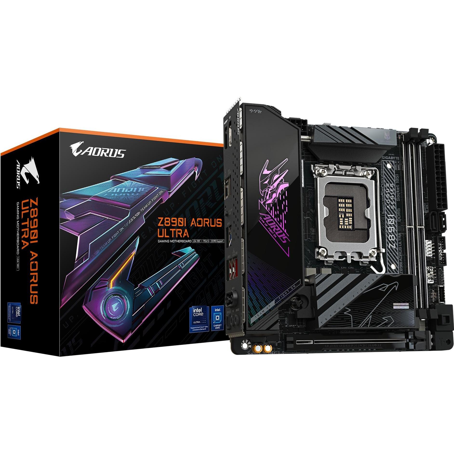 Gigabyte Z890I AORUS ULTRA (LGA 1851, Intel Z890, Mini-ITX), Mainboard