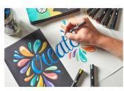 Produktbild Newell Sharpie - Creative Acrylic Marker 5-Blister (2201069) (5x)