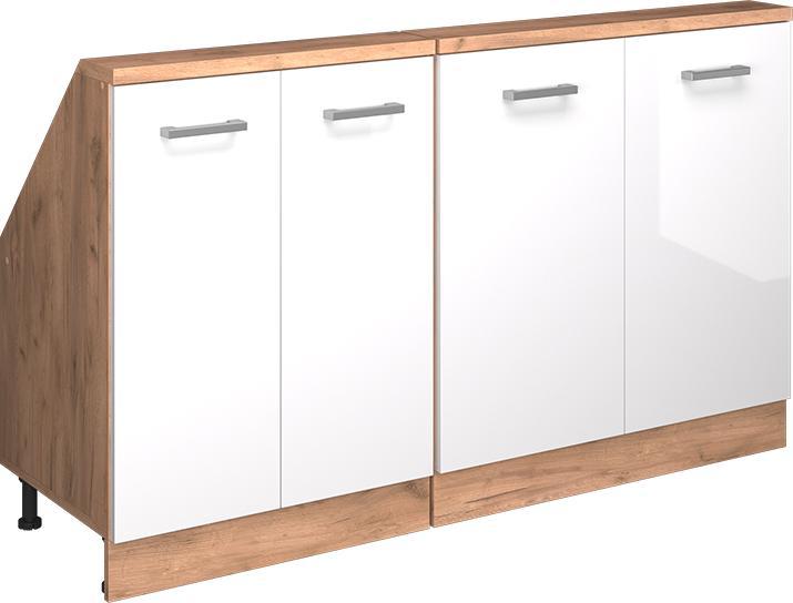 Produktbild Vicco Küchenschrank für Dachschrägen R-Line (140 x 46 x 81.60 cm)