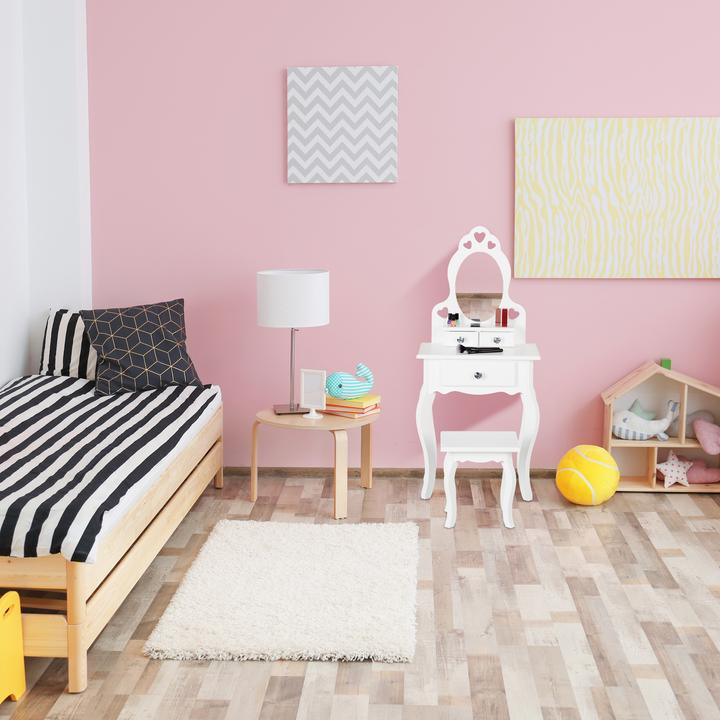 Produktbild Relaxdays Kinder Schminktisch (50 x 30 x 110 cm)