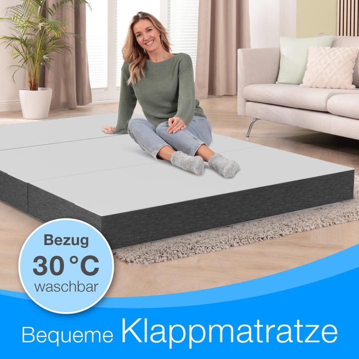 Immagine prodotto Bestschlaf Materasso Visco per ospiti (160 x 200 cm, Nucleo di schiuma)
