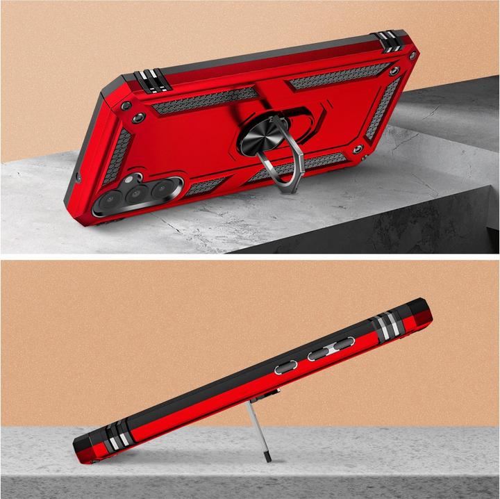 Actual product image Avizar Shockproof Mobile Phone Case with Ring Series (Samsung Galaxy A54 5G)