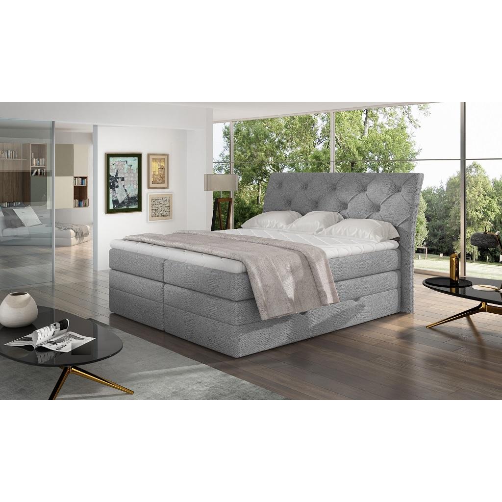 ELTAP, Boxspringbett, Mirabel mit Stauraum (180 x 200 cm)