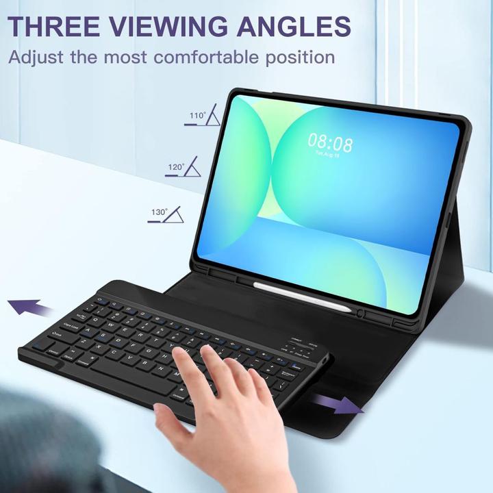 Actual product image Tech-Protect SC Pen + Tastaturhülle für Samsung Galaxy Tab S10 FE+ 13.1 X620 / X626B - Schwarz