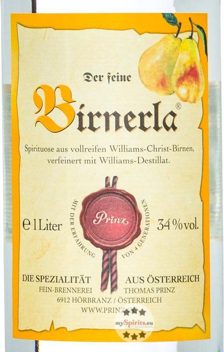 Produktbild Prinz Birnerla (1 x 100 cl)