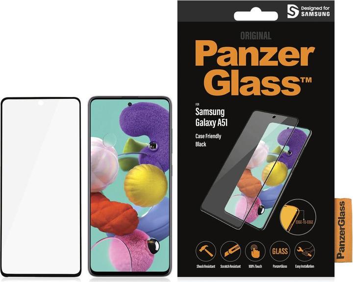 Produktbild PanzerGlass Edge to Edge (1 Stk., Samsung Galaxy A51)