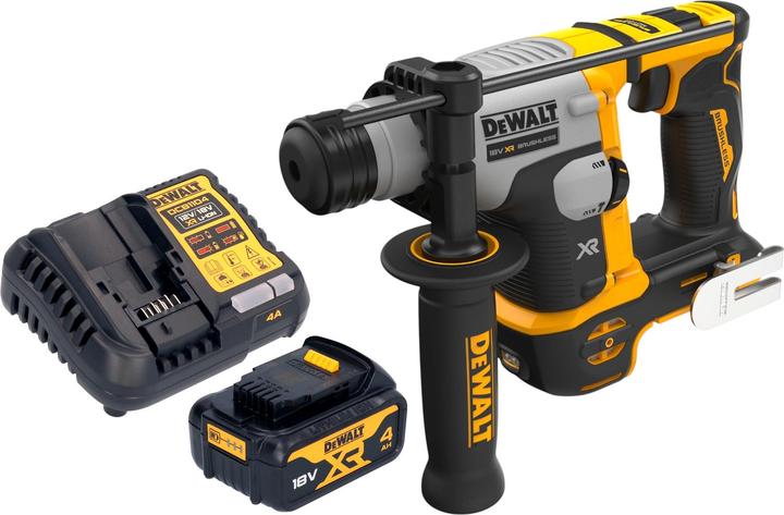 Produktbild DeWalt DCH 172 M1 Akku Bohrhammer 18 V 1,4 J SDS plus Brushless + 1x Akku 4,0 Ah + Ladegerät (Bohrhammer)